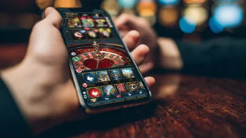 A laptop glowing with a bright login prompt in a minimalistic setup, symbolizing the protected access system at 456BD.